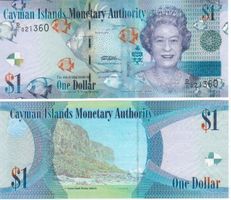 Elizabeth  Caymand Izland  1 Dollar unz