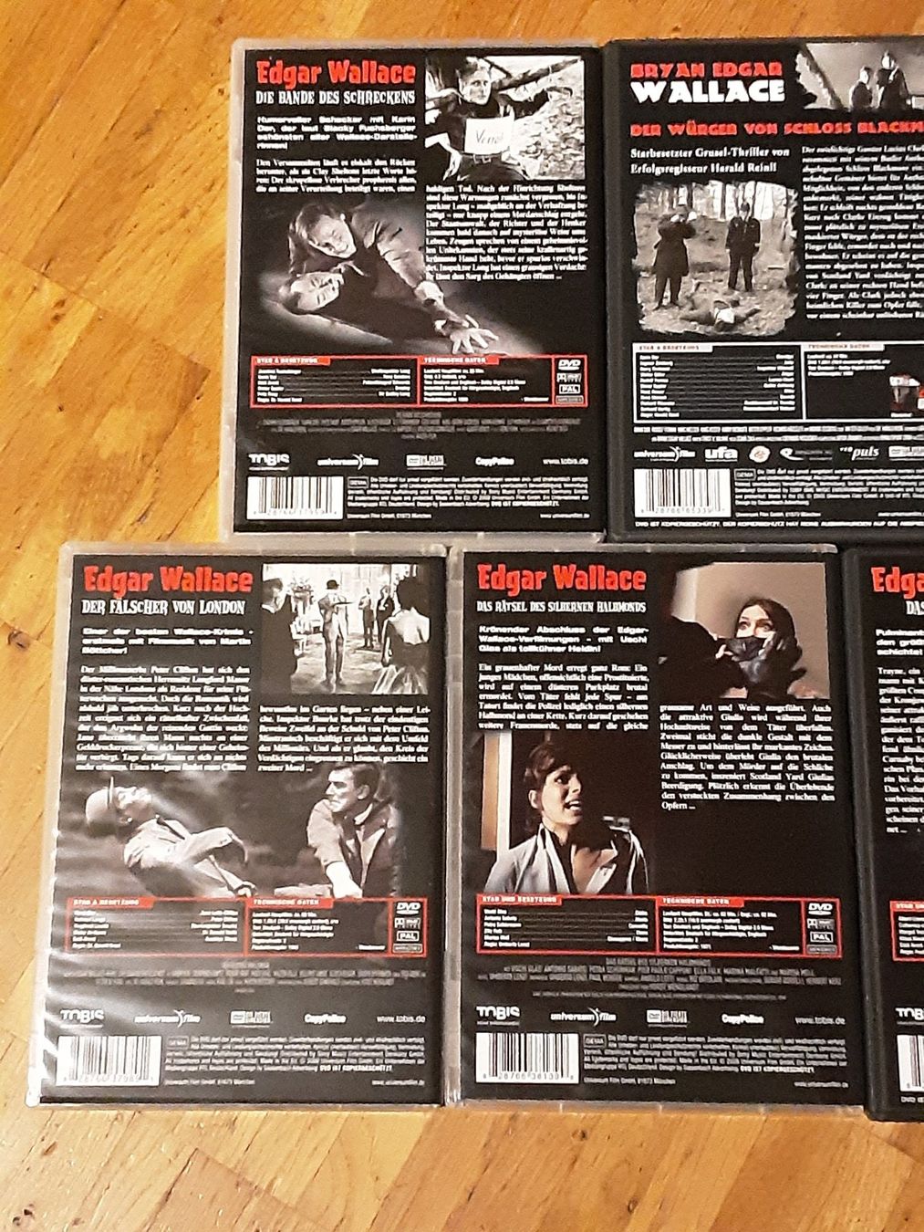 Tutti i DVDs: Edgar Wallace - 7 Filme – Usato da Wallisellen venduto da Sawr 2