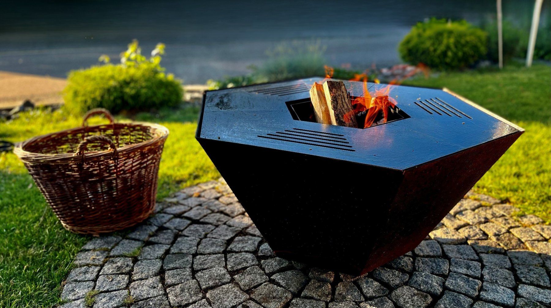 Bracieri: modulare Feuerschale Försterfeuer® mit Grillring – Nuovo e nell'imballaggio originale da Madiswil venduto da Foersterfeuer 1