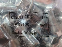 Radschraube –Kegelbund 14x1,25x27 mm   20 Stk Neu zb BMW