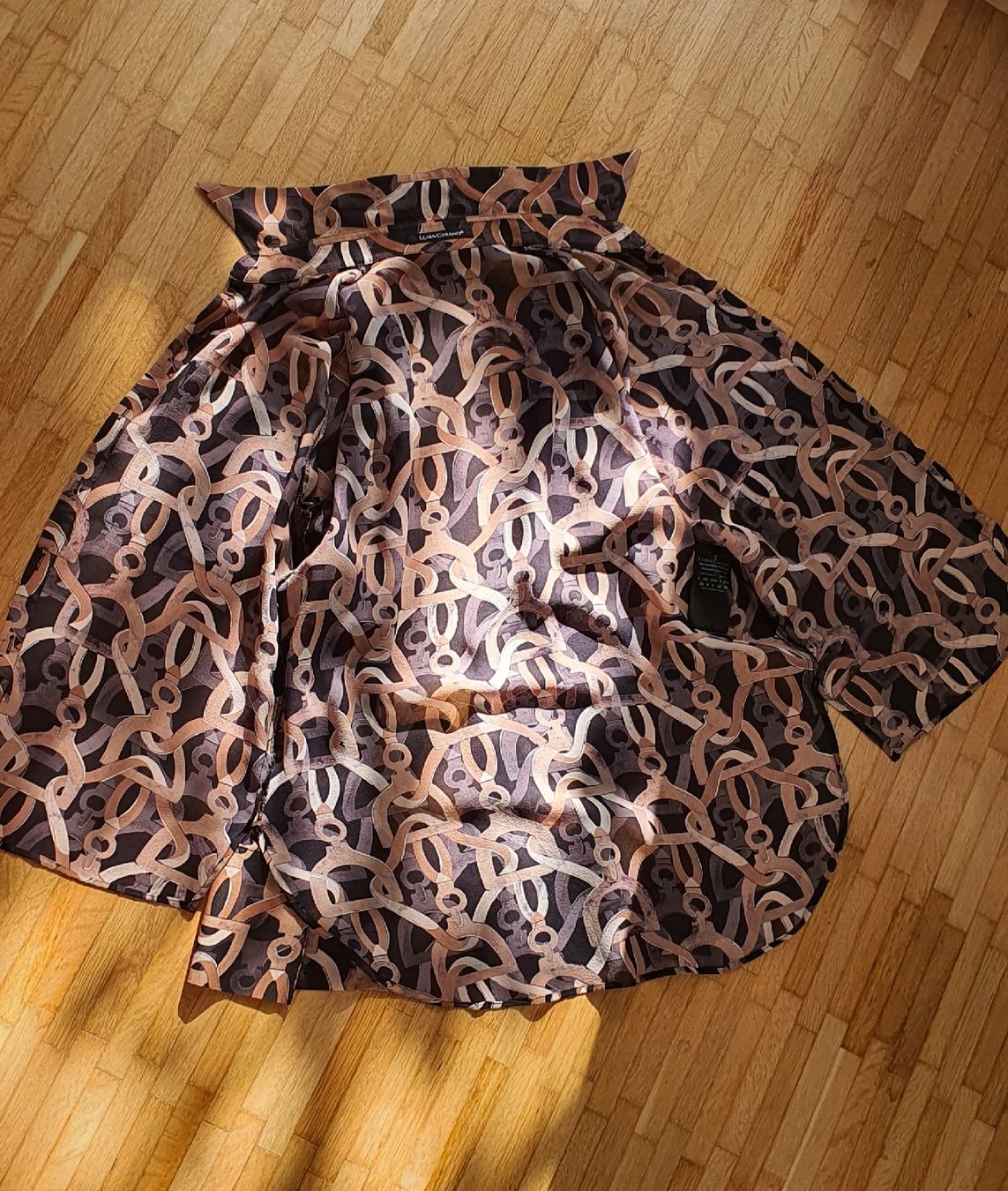 Luisa Cerano Camicette: Luisa Cerano Seidenbluse – Nuovo (secondo la descrizione) da Basel venduto da Kristal4 4