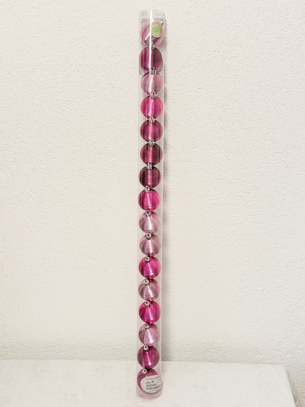 Tutte le decorazioni: Pinke/Violette Weihnachtskugeln, 16 Stück. Neu! – Nuovo e nell'imballaggio originale da Galmiz venduto da Wichtel25 1