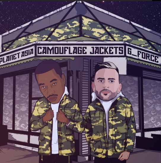 Dischi in vinile: Planet Asia X G_Force "Camouflage Jackets" Vinyle Comme Neuf – Nuovo (secondo la descrizione) da etoy venduto da Vinyle-is-back.com