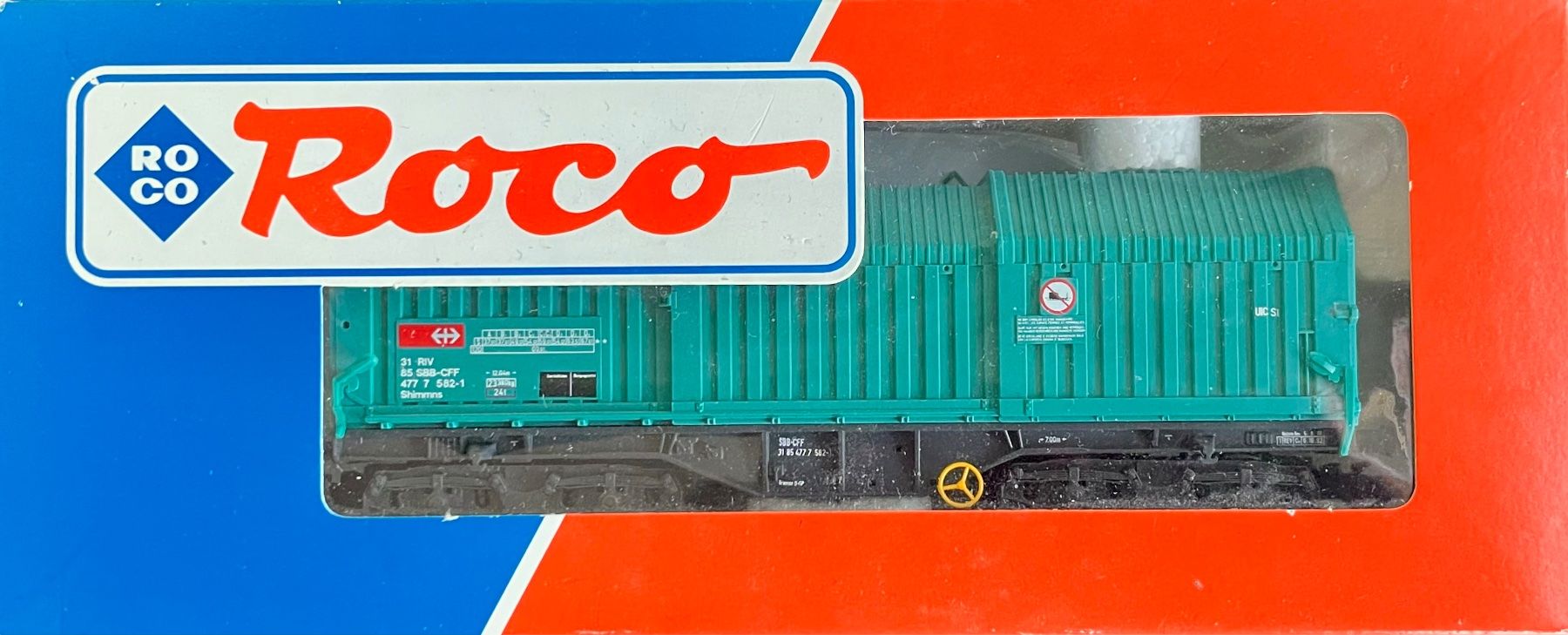 Roco Modellini di ferrovie: Roco SBB Coilwagen 46770, H0, OVP – Usato da Bern venduto da schm1969 4