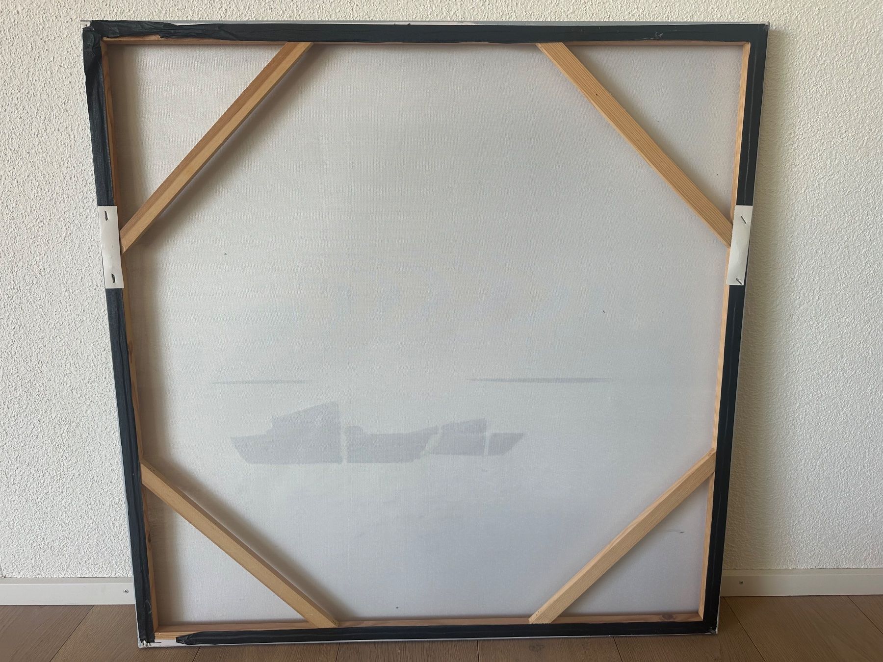 Foto & Immagini: Segelboote Stimmung -  Acrybild auf Leinwand 80x80cm – Usato da Baden venduto da fossi-1 3