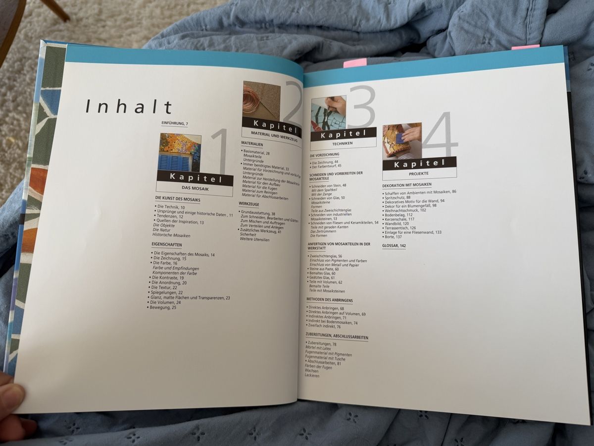 Libri: Mosaik Arbeiten - Dekorative Techniken – Usato da Aarau venduto da Tam6 2