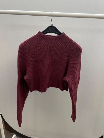 Herbstlicher Crop-Pullover Gr. XS Hollister