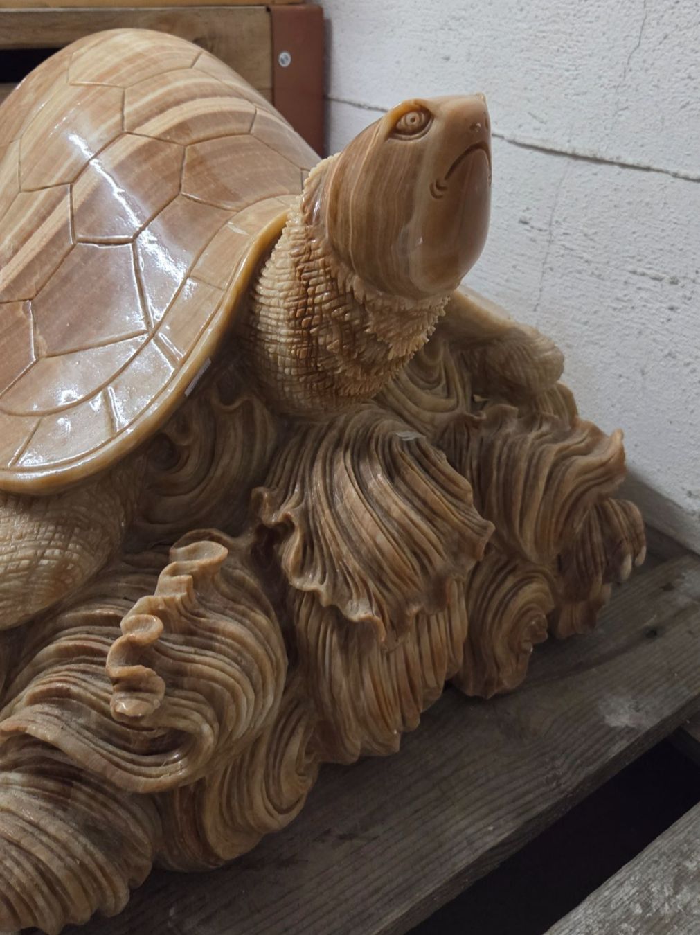 Sculture & Statue: Massive Schildkröte aus Marmor 50cm – Nuovo (secondo la descrizione) da Roggliswil venduto da Mabelco 6