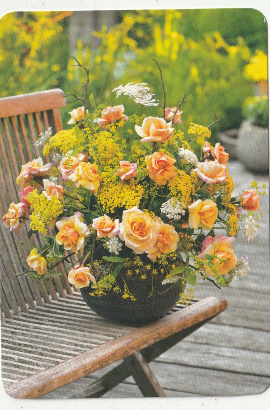 Cartes postales: Blumenkarte – D'occasion à Lumbrein par made02