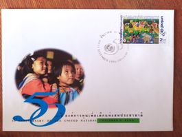 Thailand (-35%)- UNICEF FDC 1996