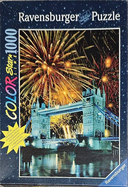 Ravensburger Puzzle: puzzle tower bridge Nachtleuchtend – Usato da Aesch BL venduto da desi1991