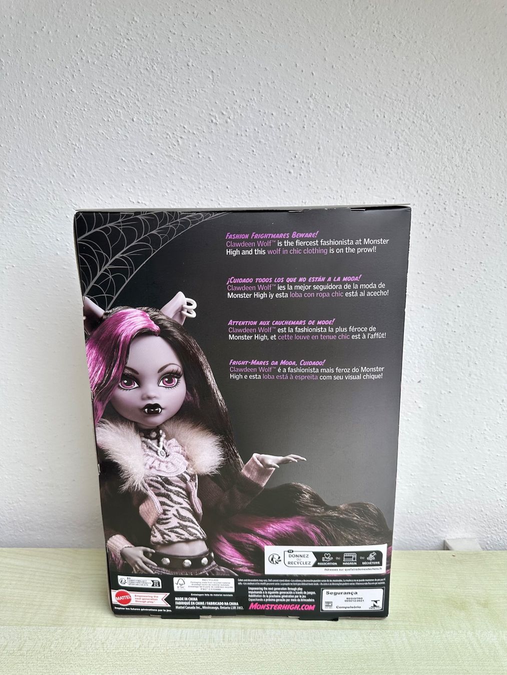 Bambole: Monster High Reel Drama Clawdeen Wolf – Nuovo e nell'imballaggio originale da Zürich venduto da Kat_5557 4
