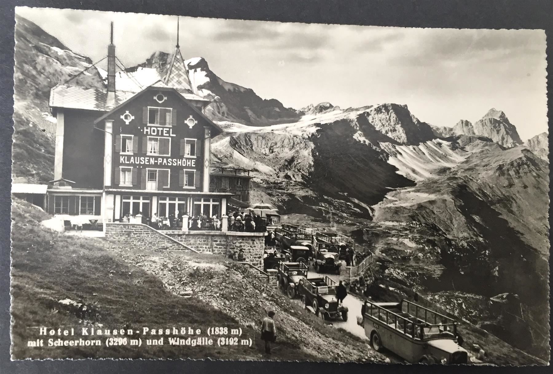 Cartoline postali: KLAUSEN-PASSHÖHE Hotel - Postauto – Nuovo (secondo la descrizione) da Jona venduto da philajona