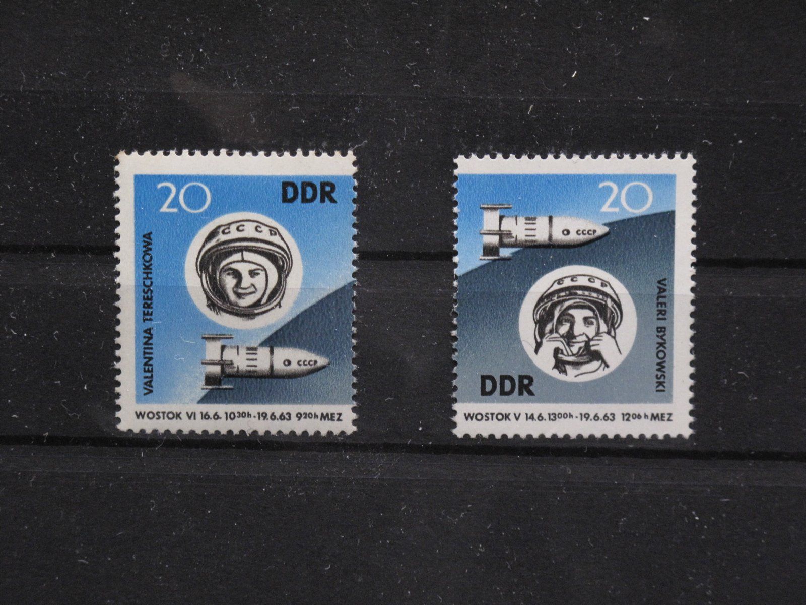 Tutti i francobolli: DDR 1963 Wostok Gruppenflug  ** – Usato da Wil SG venduto da fva01