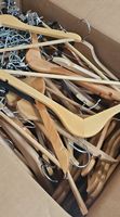 Kleiderbuegel-Set Holz und Metall gemischt