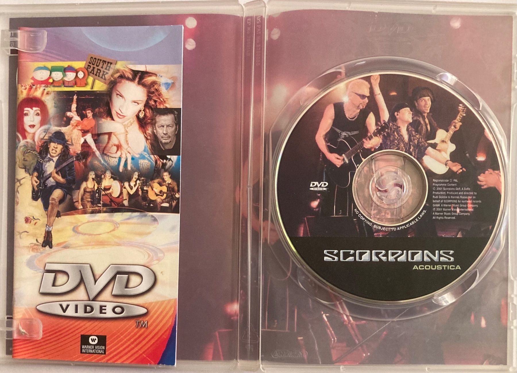 Tutti i DVDs: SCORPIONS - ACOUSTICA – Usato da Poliez-Pittet venduto da Newtown-Records 2