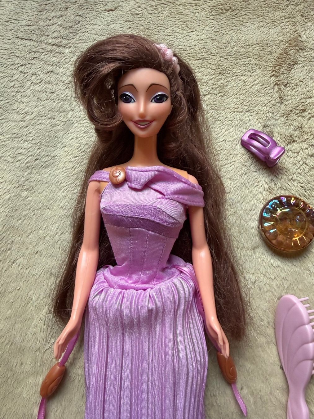 Bambole: Barbie von Mattel Kleid lang oder Mini mit Haarbürste und... – Usato da Kastanienbaum venduto da Muenchnerkindl1 1