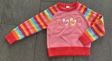 Zuckersüsser Pulli Gr. 116
