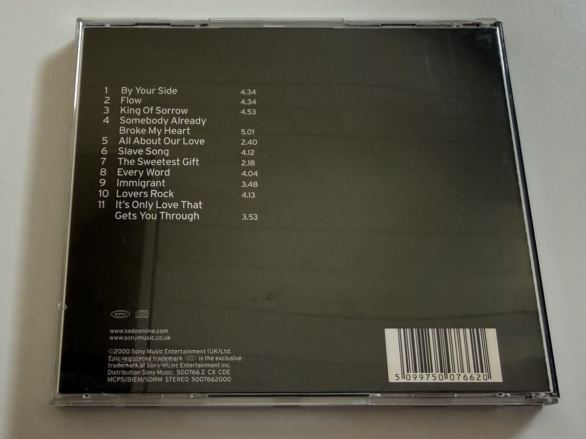 CDs: Sade Lovers Rock CD  – Gebraucht aus Oberried Brienz von Chyara 1