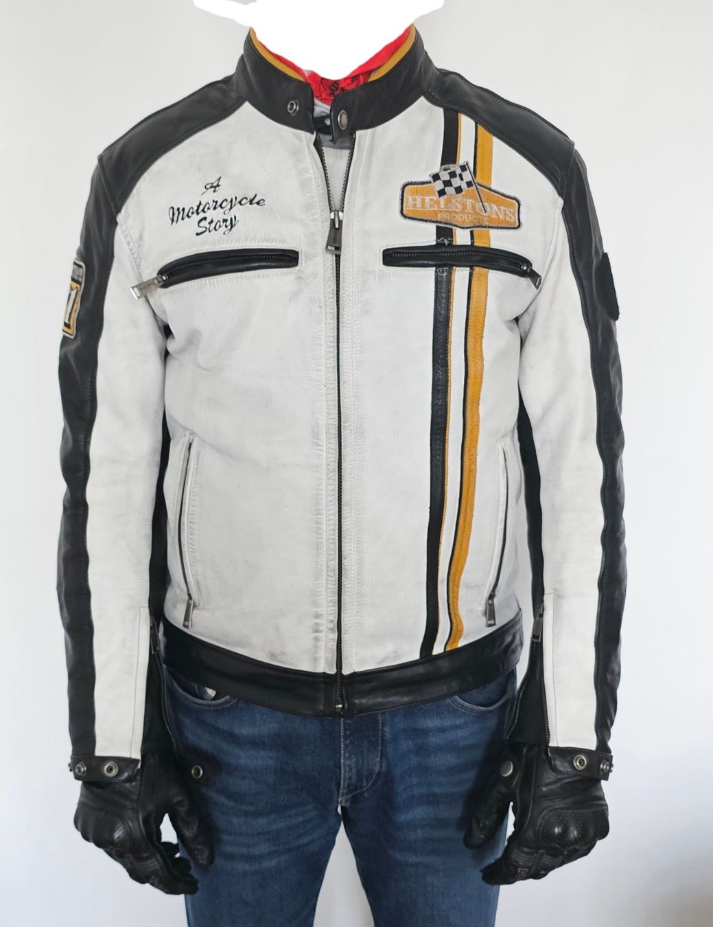 Giacche: Helstons Indy Motorrad Lederjacke Herren L – Usato da Zürich venduto da gen_r2l6