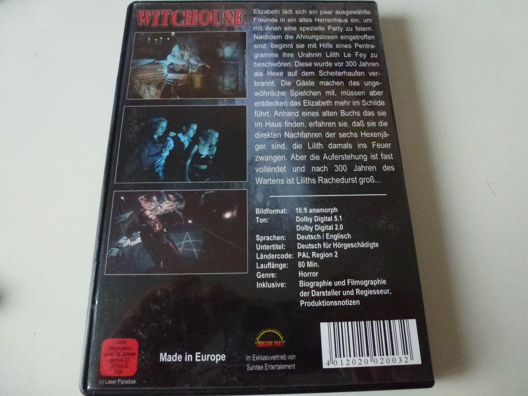 Tutti i DVDs: Witchouse (DVD) – Nuovo (secondo la descrizione) da Bern venduto da Frebo 1