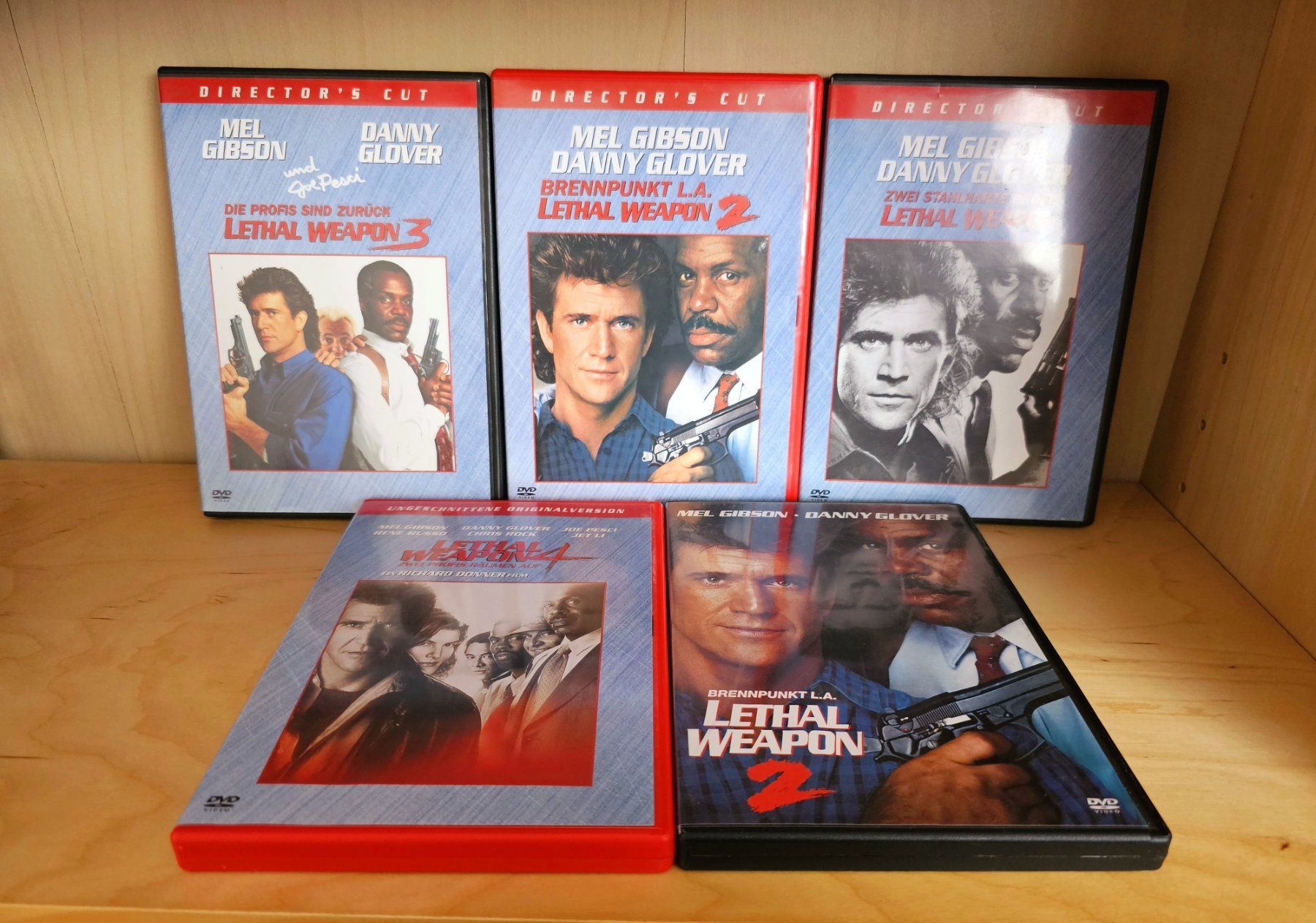 Tutti i DVDs: Lethal Weapon 1-4 Directors Cut – Usato da Niedergösgen venduto da rex_5013