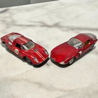 Lot de 2 voitures miniatures anciennes POLITOYS-M
