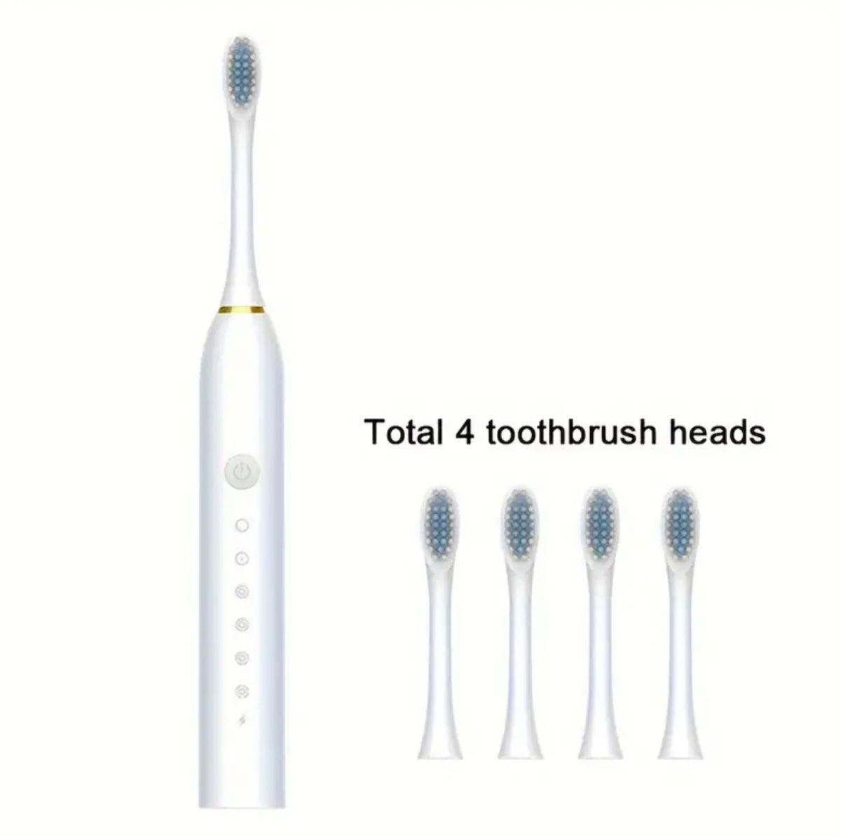 Cura dei denti: Elektrische zahnbürste, Timer, 4 Bürstenköpfe – Nuovo e nell'imballaggio originale da Suhr venduto da SchnapperCH