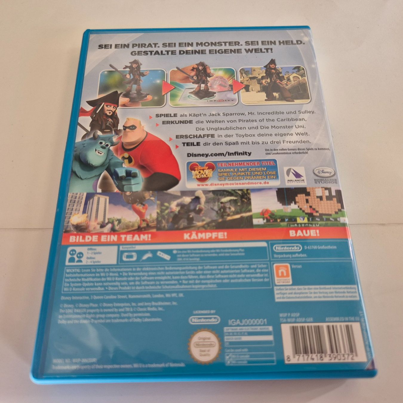 Nintendo Jeux: Disney Infinity - Wii U – D'occasion à Zürich par Mephisto87 1