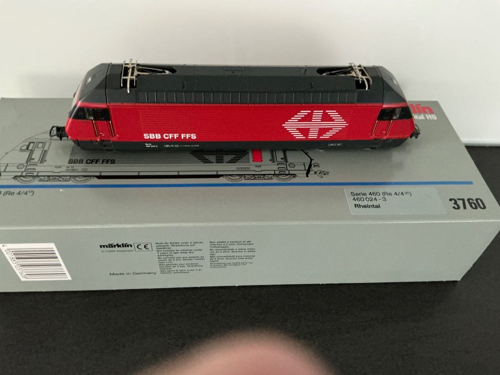 SBB Lok Serie 460 Re 4/4 460 024 - 3 Rheintal Digital H0 (D'occasion) à ...