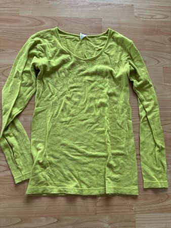 Hocosa Shirt Wolle Seide Gr. M, neu, Frühling!