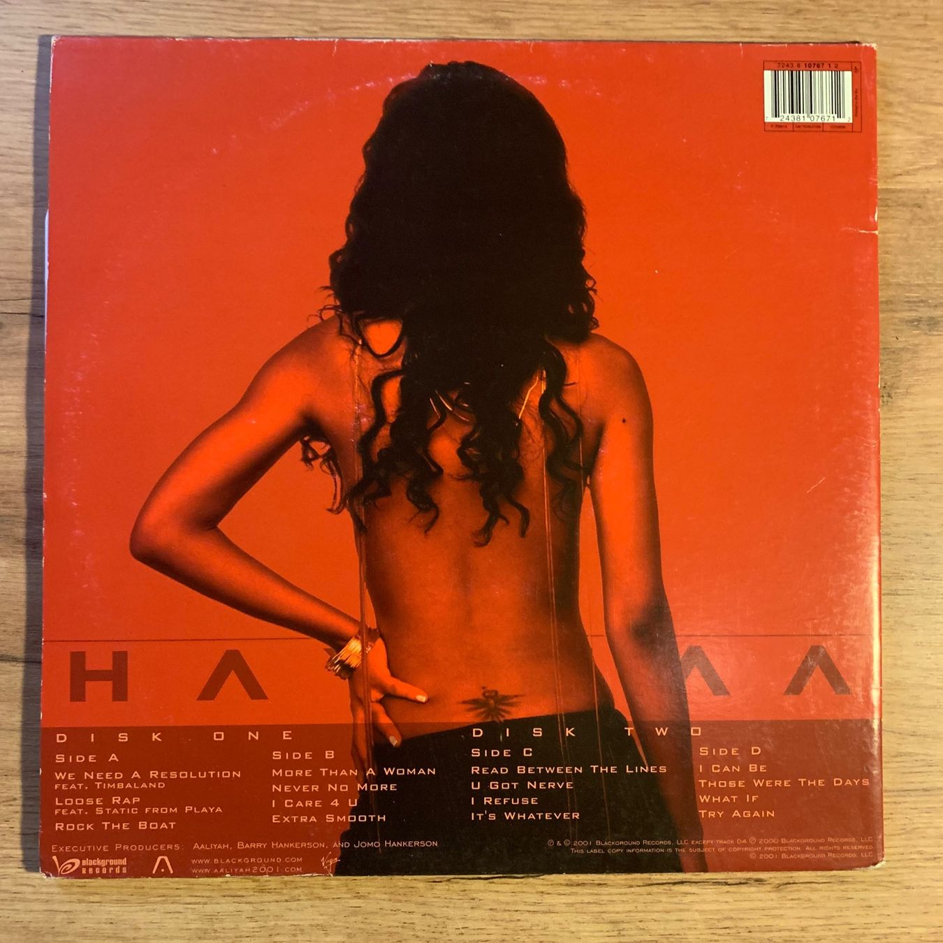 Dischi in vinile: AALIYAH - AALIYAH...OG UK 2001...VG+/VG – Usato da Gals venduto da Diskopat 1