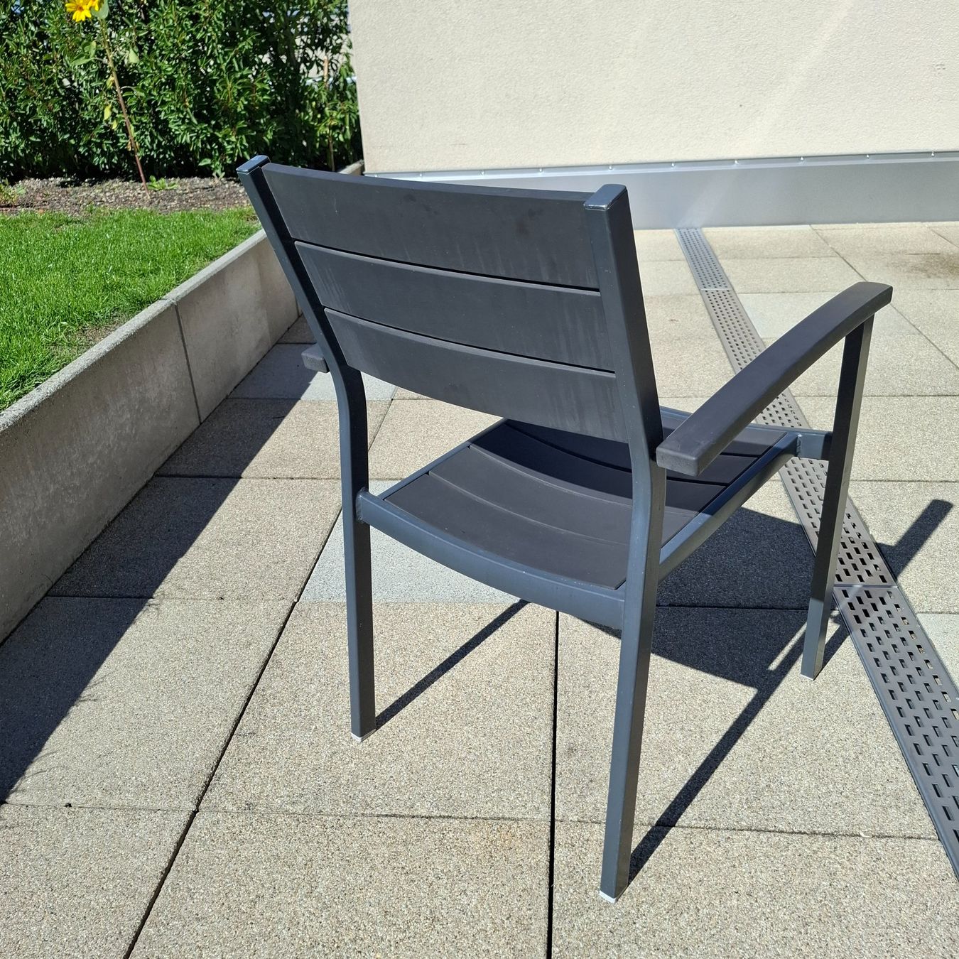 Chaises: Gartenstuhl anthrazit – D'occasion à Winterthur par gmarco232 1