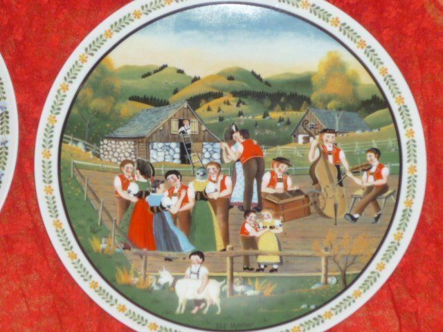 Teller: SAMMELTELLER 6 AUTHENTISCHEN-BEGRENZTEN – Gebraucht aus St.Gallen von Anso 3