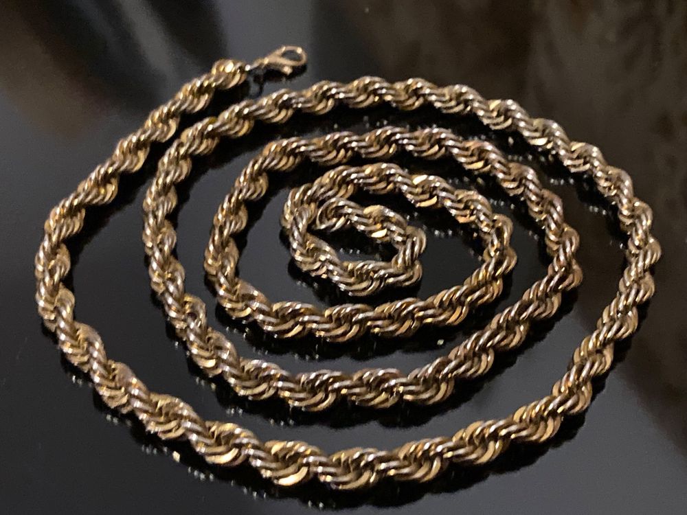 Collier vintage doré à plusieurs rangs - Super X Studio