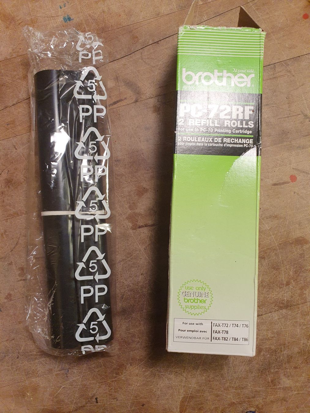 Brother Faxgeräte: Brother PC-72RF Nachfüllrollen – Gebraucht aus Zürich von loosebone