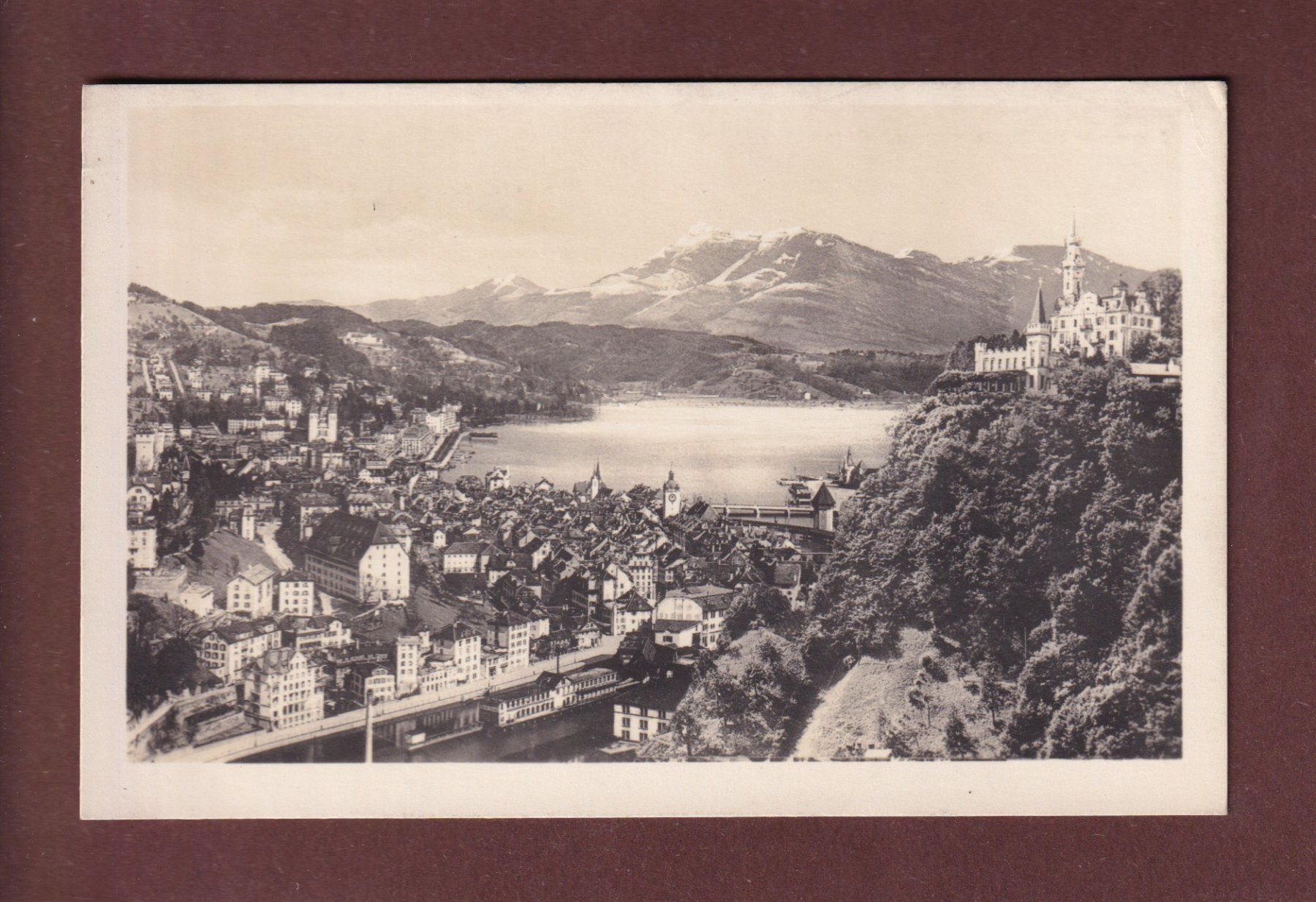 Cartoline postali: LUZERN - Gütsch - Rigi – Usato da Pully venduto da nicecards-shop