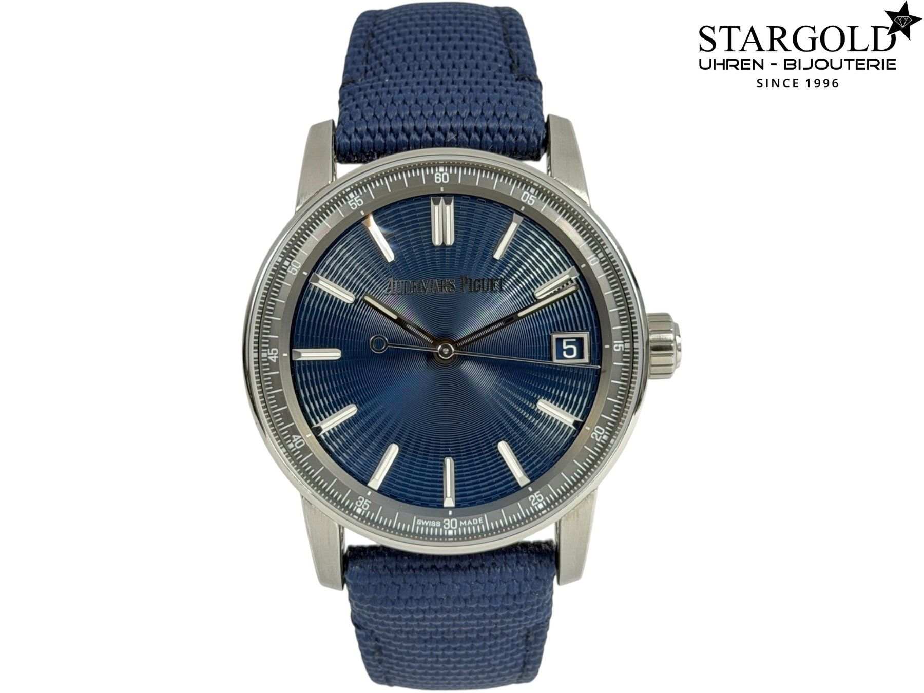 Audemars Piguet Uhren: Audemars Piguet Code 11.59  blue  15210ST.OO.A348KB.01 – Gebraucht aus Zürich von Stargold-Uhren