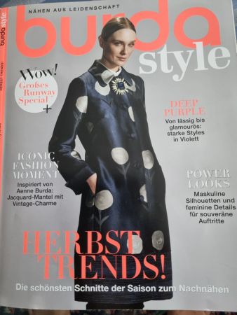 Burda Nähjournal, Schnittmuster, 9/26 neu