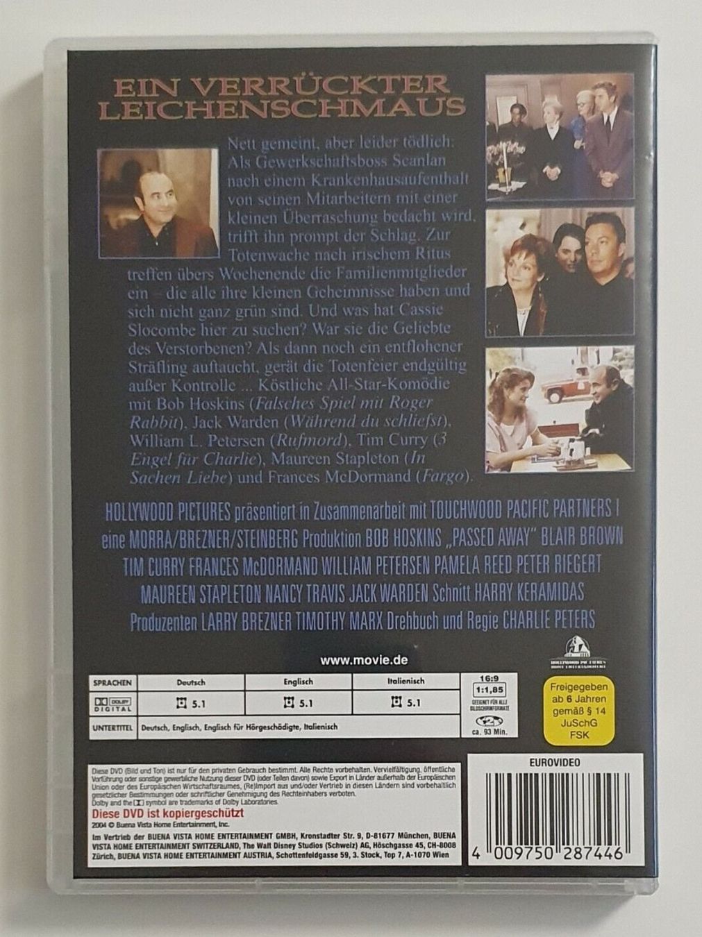 Alle DVDs: Ein verrückter Leichenschmaus – Gebraucht aus St. Gallen von elk2020 2