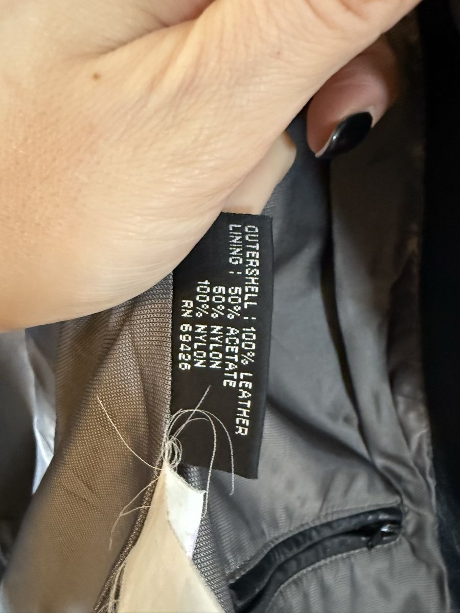 Jacken: Vintage leather jacket blazer – Gebraucht aus Lugano von TheUniversalClothing 1
