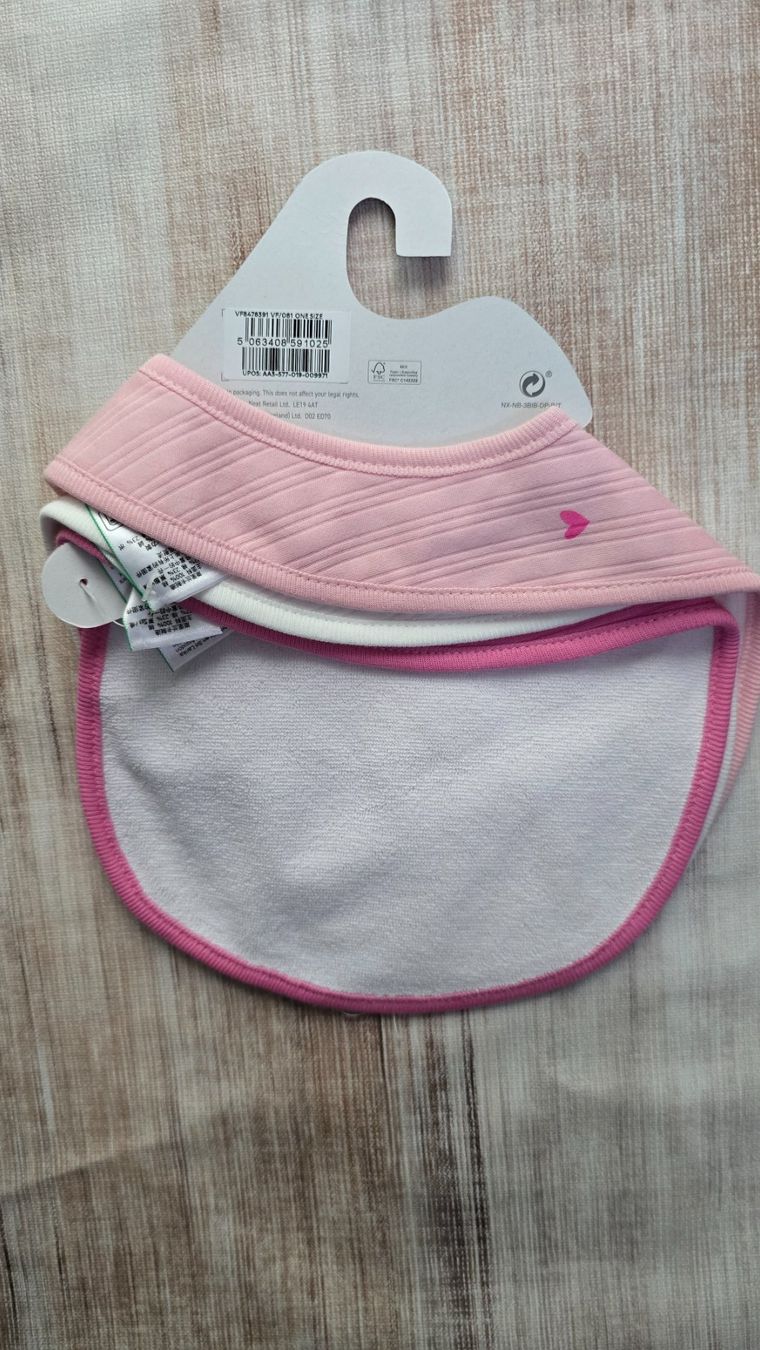 Repas pour bébés: 👣 Next 3er-Pack Baby Lätzchen – Neuf avec emballage d'origine à Thalwil par VitaMini 2