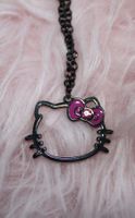 Hello Kitty Halskette, schwarz, NEU