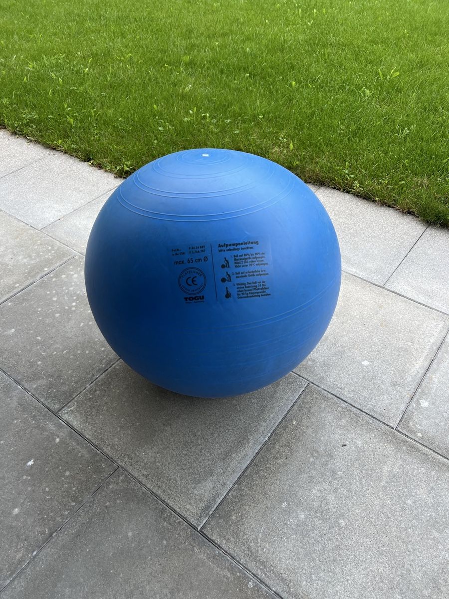 Togu Palloni: Togu ABS Power Ball, ca. 65 cm Durchmesser – Usato da Balzers venduto da Alannah 1