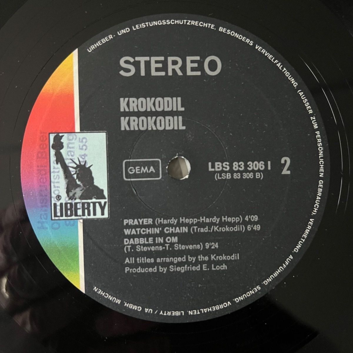 Dischi in vinile: Krokodil - Same / 1. D-Press. 1969 - Very Nice Copy – Usato da Gais venduto da soundcave57 4