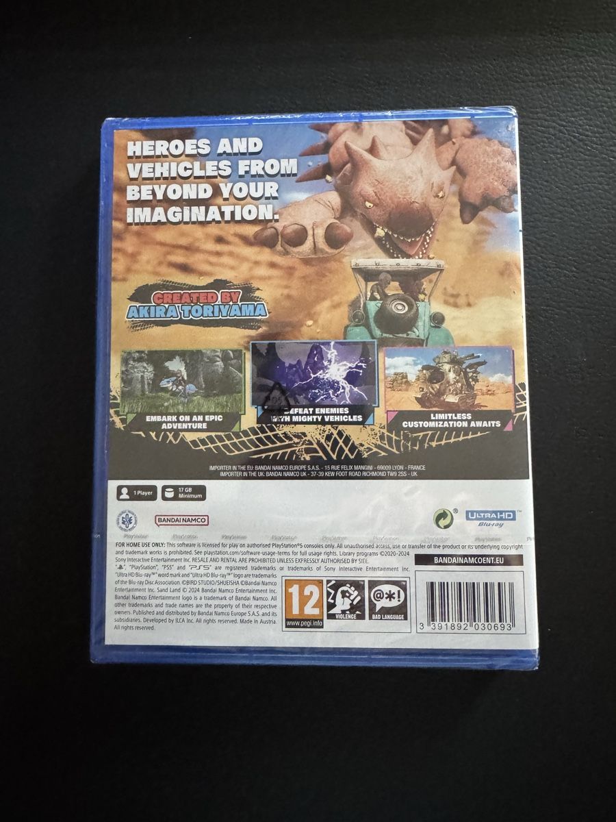 Giochi: Jeu PS5 SandLand neuf sous blister – Nuovo e nell'imballaggio originale da Blonay venduto da ADO_79 1