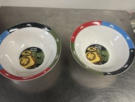 2 Star Wars Design Müesli Schalen Schälchen