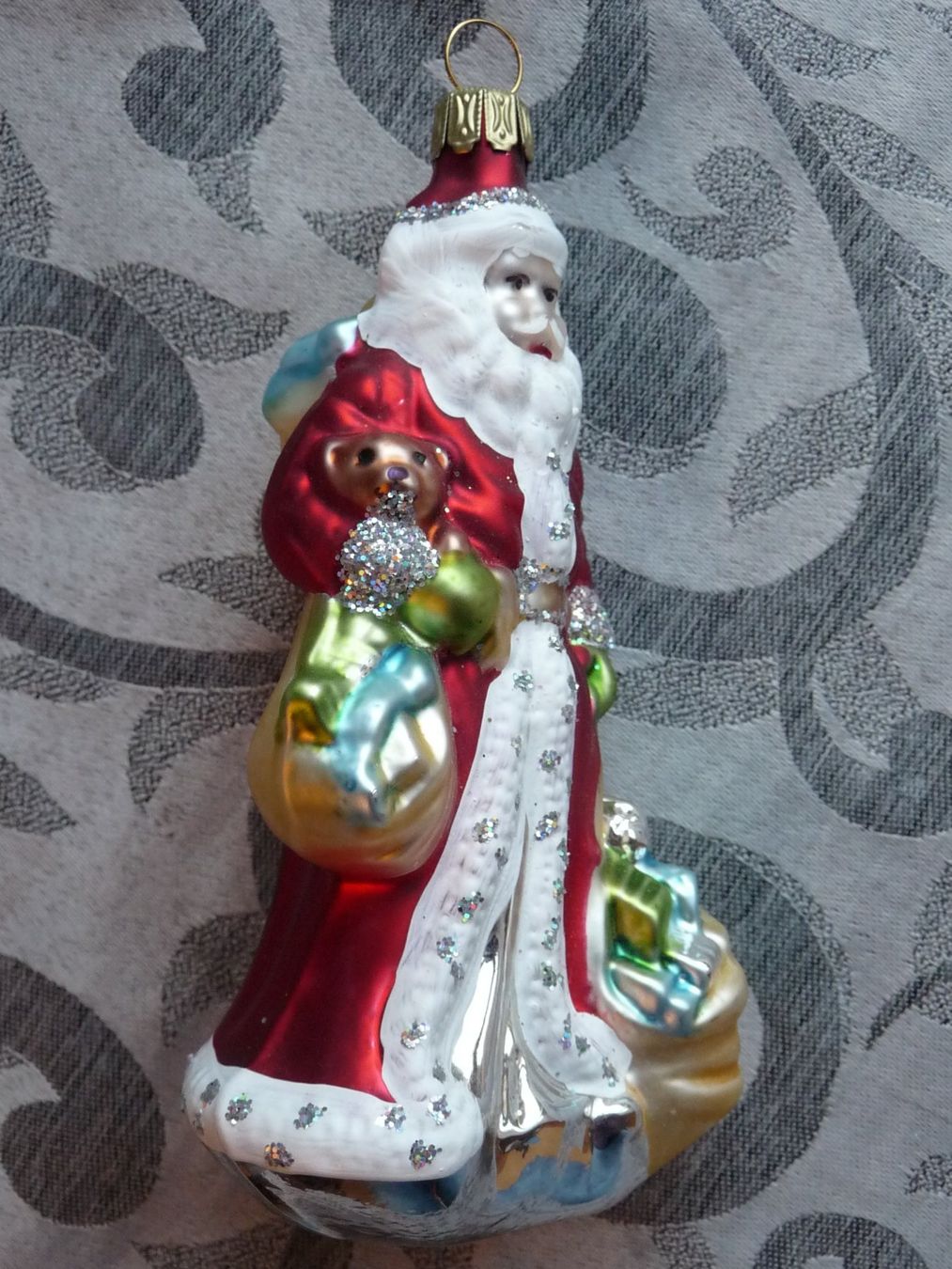 Toutes les décorations: Weihnachtsmann mit Sack, stehend, Christbaumschmuck – Neuf avec emballage d'origine à Alpnach Dorf par marvo 4