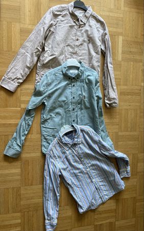 Lot de 3 chemises enfant us.polo et tommy-taille 146-152 cm