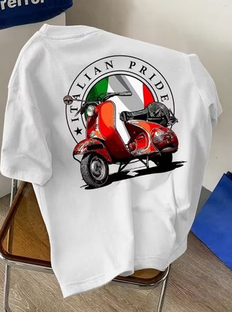 T-Shirt Vespa Italian Pride XXL